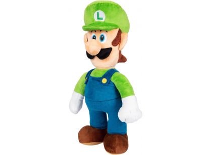 Super Mario Nintendo Jumbo Luigi, plyš 50 cm