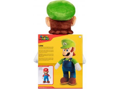 Super Mario Nintendo Jumbo Luigi, plyš 50 cm
