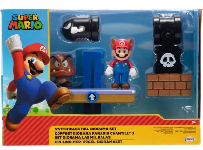 Super Mario Nintendo Switchbak Diorama, figurka