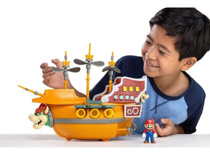 Super Mario Nintendow Deluxe statek sada, figurka