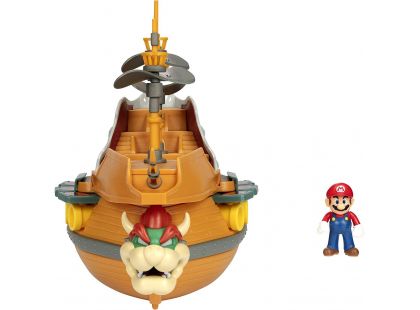 Super Mario Nintendow Deluxe statek sada, figurka