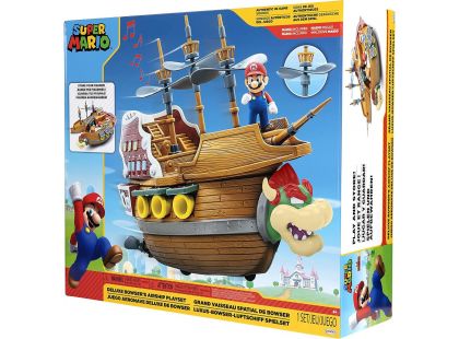 Super Mario Nintendow Deluxe statek sada, figurka