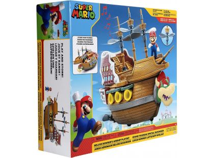 Super Mario Nintendow Deluxe statek sada, figurka