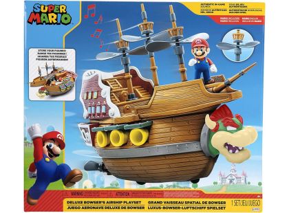 Super Mario Nintendow Deluxe statek sada, figurka