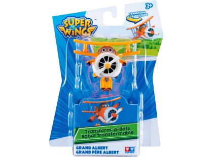 Super Wings Transformuj Robota Velký Albert