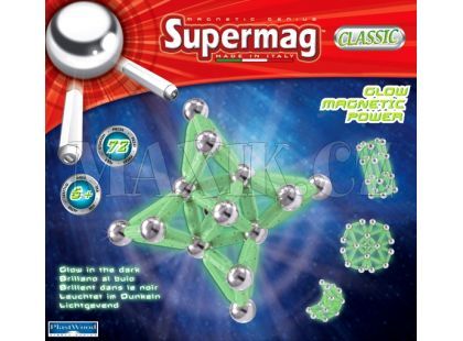 Supermag Fosforeskující - 72 dílků