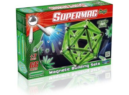 Supermag Maxi fosforeskující 66 dílků
