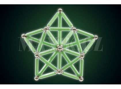 Supermag Maxi fosforeskující 66 dílků