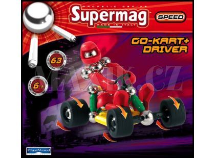 Supermag Motokára a řidič - 63 dílků