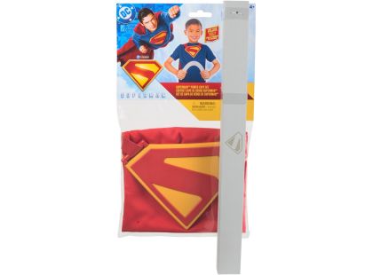 Superman film plášť štít a tyč