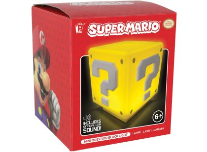 Světlo Super Mario - mini Question blok