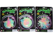 Svítící plastová dekorace - MĚSÍC A HVĚZDY COLOR