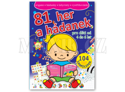 Svojtka 81 her a hádanek pro děti od 4 do 6 let