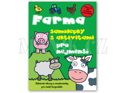 Svojtka Farma Samolepky s aktivitami pro nejmenší