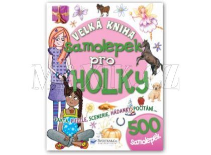 Svojtka Velká kniha samolepek pro holky