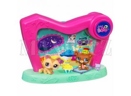 Světelná vitrínka se 2 zvířátky Littlest Pet Shop 24345