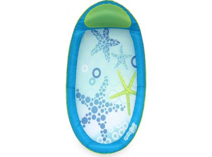 Swimways Skládací lehátka plážové designy světle modré