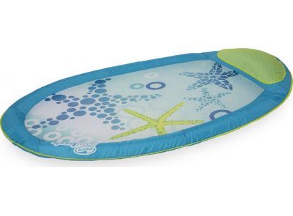 Swimways Skládací lehátka plážové designy světle modré