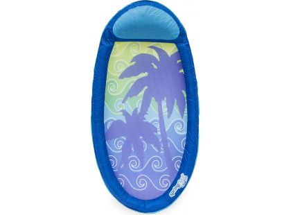 Swimways Skládací lehátka plážové designy tmavě modré