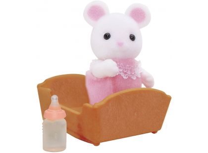 Sylvanian Families Baby bílá myška
