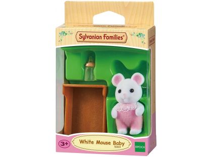 Sylvanian Families Baby bílá myška