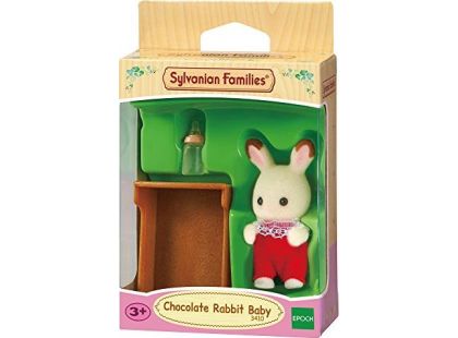 Sylvanian Families Baby chocolate králík