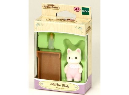 Sylvanian Families Baby hedvábné kotě