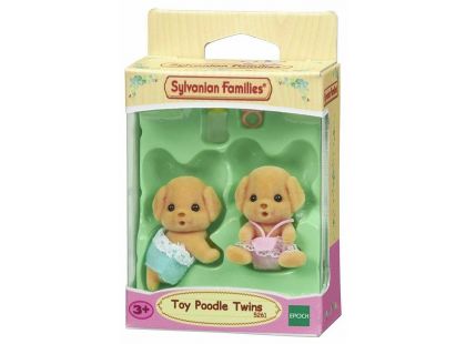 Sylvanian Families Baby pudlí dvojčata