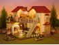 Sylvanian Families Dárkový set Městský patrový dům se světly, nábytkem a postavičkami 6