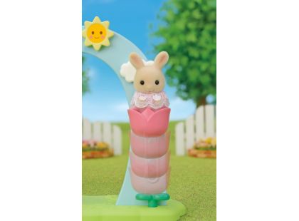 Sylvanian Families Duhové houpačky se skluzavkou