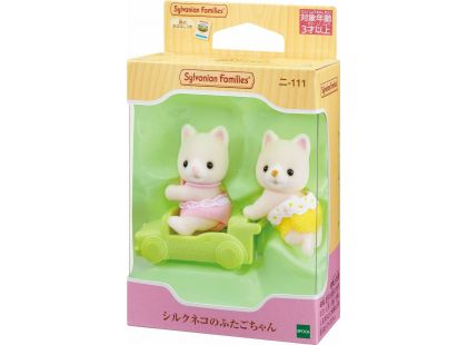 Sylvanian Families Dvojčata Hedvábné kočky