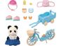 Sylvanian Families Panda a cyklo-bruslařský set 2