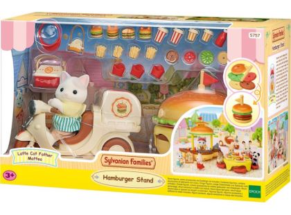 Sylvanian Families Pojízdný stánek s hamburgery