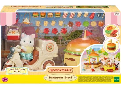 Sylvanian Families Pojízdný stánek s hamburgery