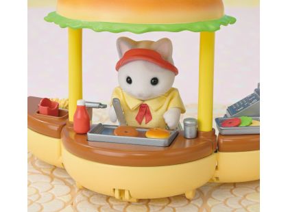 Sylvanian Families Pojízdný stánek s hamburgery