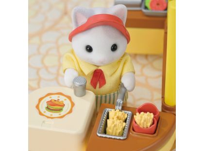 Sylvanian Families Pojízdný stánek s hamburgery