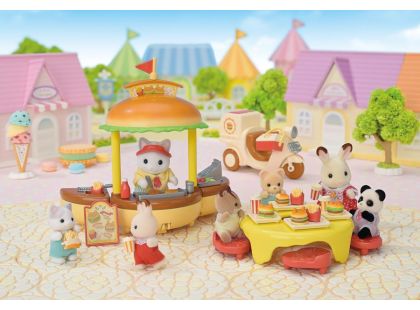 Sylvanian Families Pojízdný stánek s hamburgery