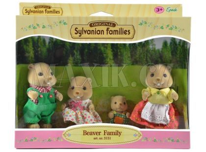 Sylvanian Families Rodina bobři