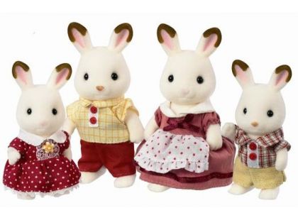 Sylvanian Families Rodina chocolate králíků