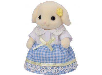 Sylvanian Families Rodina Flora králíci s trojčaty