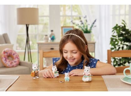 Sylvanian Families Rodina Latte kočky