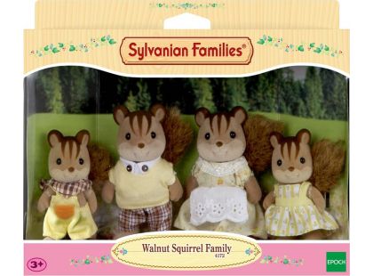 Sylvanian Families Rodinka hnědých veverek