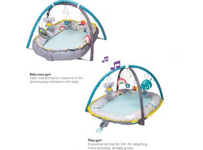 Taf Toys Hrací deka & hnízdo s hudbou pro novorozence Koala - Poškozený oball
