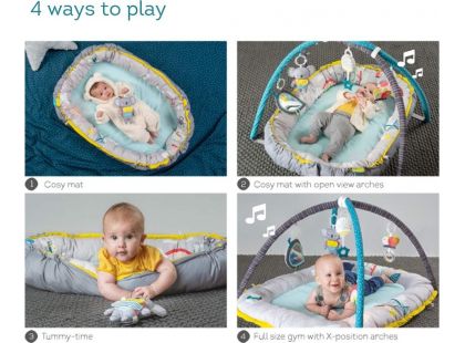 Taf Toys Hrací deka & hnízdo s hudbou pro novorozence Koala - Poškozený oball