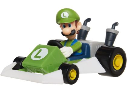 Talent show Super Mario miniautíčka s figurkou Luigi