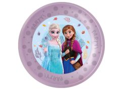 Talíře plastové znovupoužitelné Frozen II 21 cm 4 ks