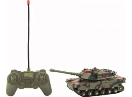 Tank RC 2ks 19-21cm tanková bitva na baterie se zvukem se světlem v krabici