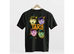 Tary Povoroznyk Tričko Tary faces černé vel. S
