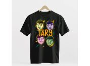 Tary Povoroznyk Tričko Tary faces černé vel. S