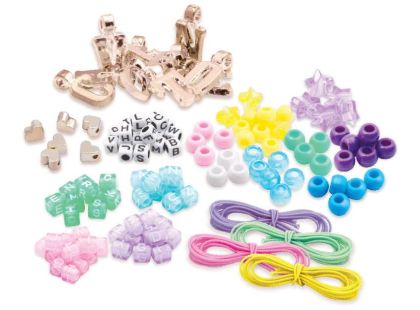 TASIA - Abecední sada na výrobu náramů 900 ks